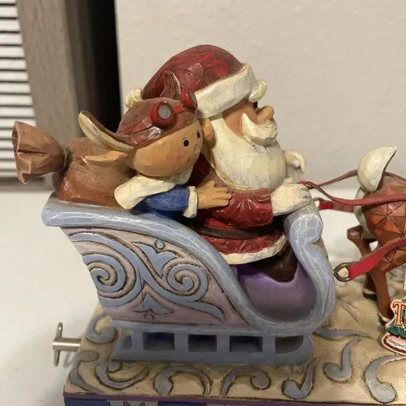 Jim Shore Traditions Rudolph the Red Nosed Reindeer Musical